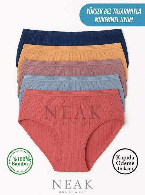 YÜKSEK BEL ANTİBAKTERİYEL BAMBU KÜLOT